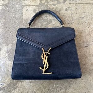 Saint Laurent Cassandra mini top handle bag